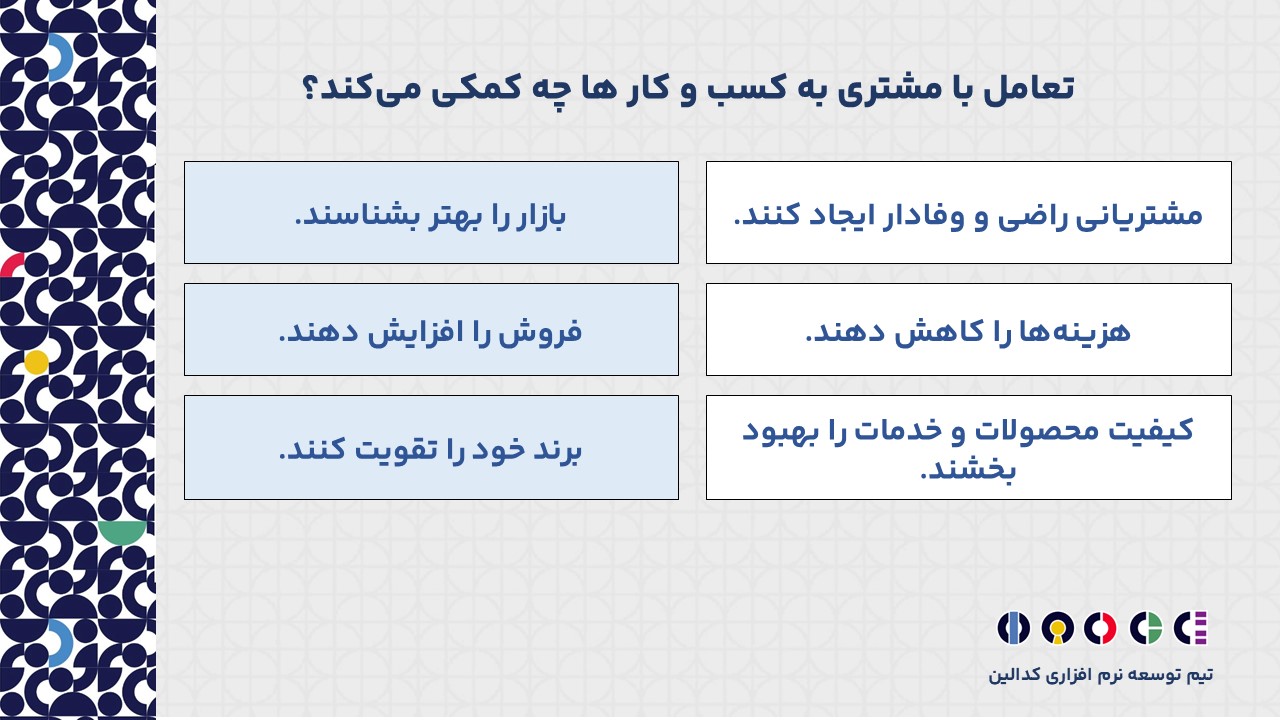 تعامل با مشتری چه کمکی به کسب و کارها می کند؟